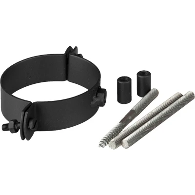 Afbeelding van Nedco Pk Ø 80 mm Muurbeugel Zwart