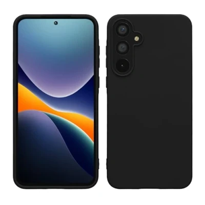 Afbeelding van kwmobile telefoonhoesje geschikt voor Samsung Galaxy A55 5G Hoesje smartphone Back cover in zwart