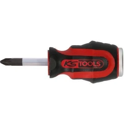Afbeelding van KS Tools, Schroevendraaiers, ERGOTORQUEmax slagdopschroevendraaier, korte vorm (Phillipps kruissleuf (PH))