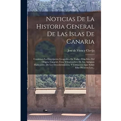 Afbeelding van Noticias De La Historia General Las Islas Canaria