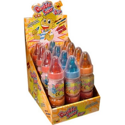 Afbeelding van Candy Man Double Sour Dip 12x
