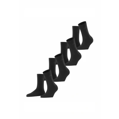 Afbeelding van Esprit Solid 4PACK Sokken black, Dames, Maat: 36 41, Black