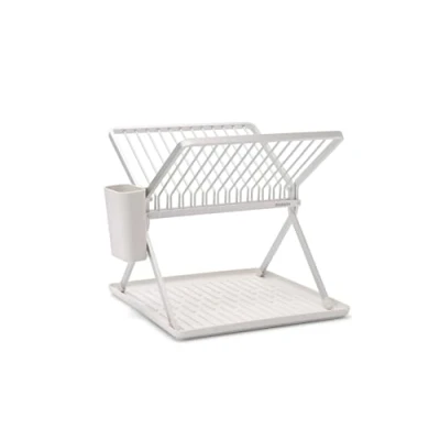 Image de Egouttoir à vaisselle pliable petit modèle Gris clair Brabantia Plastique