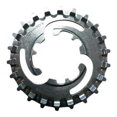 Afbeelding van Gates tandwiel 22 Carbon Drive CDX Enviolo RVS achter zilver EAN 4260510068327