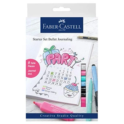 Afbeelding van PITT artist Handlettering Bullet Journaling 9 delige set met gratis gids