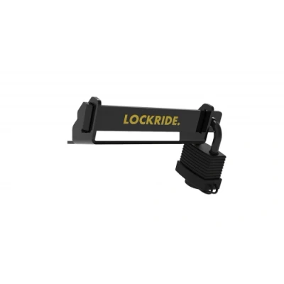 Afbeelding van Lockride E type Accuslot voor Bosch Powerpack Rack (incl. ABUS AquaSafe hangslot)