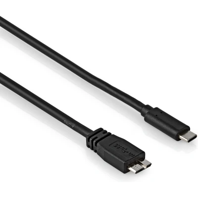 Afbeelding van 0.6 m USB C naar B micro kabel
