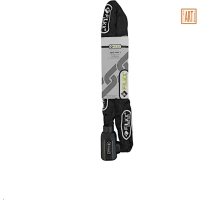 Afbeelding van FALKX Mad Max II Kettingslot 9x1100mm zwart. Nylon hoes ART2