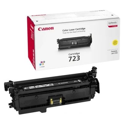 Image de Canon 723 Y jaune originale cartouche de toner