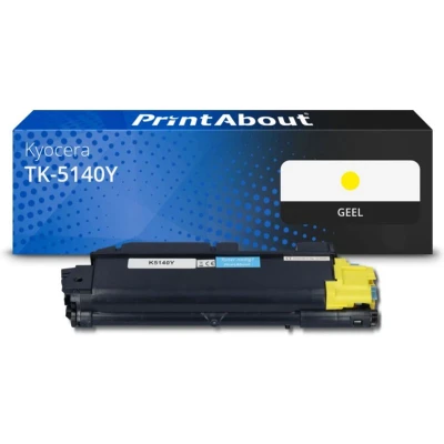 Afbeelding van Huismerk Kyocera TK 5140Y Toner Geel
