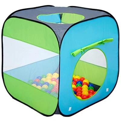 Afbeelding van LittleTom Ballenbad Pop Up Speeltent 70 x 72 cm Voor Kinderen vanaf 12 maanden