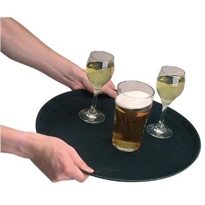 Image de Plateau de Service Antidérapant 280 mm Kristallon Fibre verre