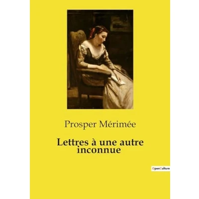 Afbeelding van Lettres � une autre inconnue