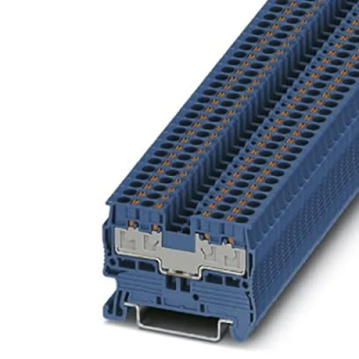 Afbeelding van Phoenix Contact PT 2,5/S QUATTRO BU 3211022 Doorgangsklem 0.14 mm² 1.50 Blauw 50 stuk(s)