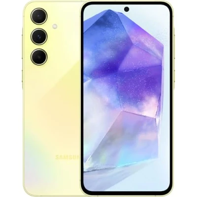 Afbeelding van Samsung Galaxy A55 5G 128GB Geel Los Toestel Simlockvrij 2 Jaar Garantie Geen Verzendkosten &amp; Morgen In Huis Mobiele Telefoon