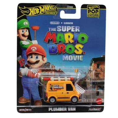 Afbeelding van Hot Wheels HXF03 Plumber VAN &quot;the super mario bros movie&quot;speelgoedvoertuig