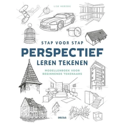 Image de stap voor perspectief leren tekenen