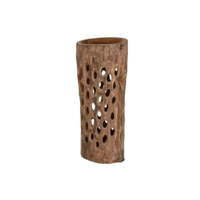 Afbeelding van Vaas Home ESPRIT Natuurlijk Teakboom 30 x 75 cm 31 76,5