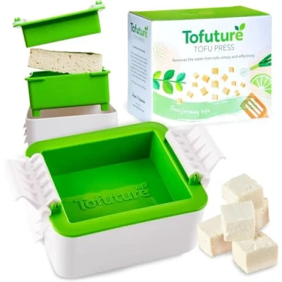Afbeelding van ToFuture tofu pers een unieke en stijlvolle om je te transformeren.
