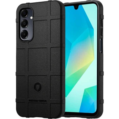 Afbeelding van imoshion Hoesje Geschikt voor Samsung Galaxy A16 (5G) Siliconen Rugged Shield Backcover Zwart