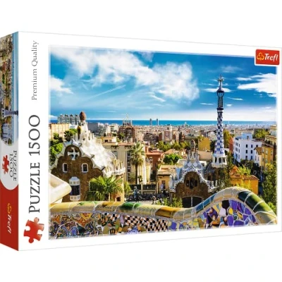 Afbeelding van Trefl Park Guell Barcelona puzzel 1500 stukjes