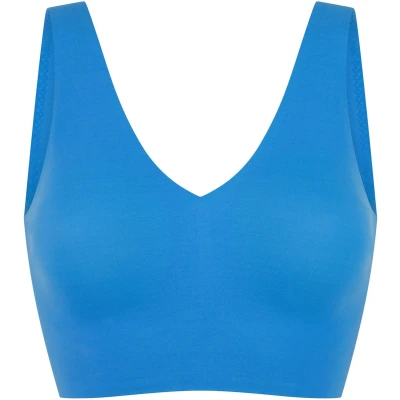 Afbeelding van Schiesser Invisible SOFT Bustier, Dames, Maat: 40, Aquarium
