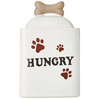 Afbeelding van Nobby 73616 HUNGRY broodtrommel crème 10,5 x 18 cm