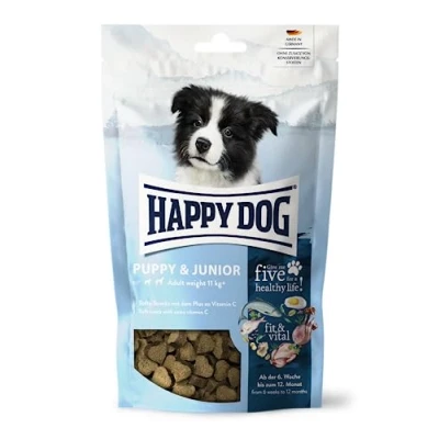 Afbeelding van Happy Dog Snack fit &amp; vital Puppy Junior 10x100g