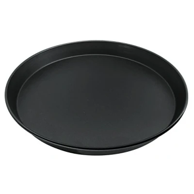 Afbeelding van Zenker Ronde bakplaat, diameter: 30 cm, PURE, pizzaplaat en (kleur: zwart), hoeveelheid: 1 stuk