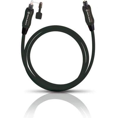 Afbeelding van Toslink Digitale audio Aansluitkabel [1x stekker (ODT) 1x (ODT)] 1.50 m Zwart Oehlbach OPTO Star Black