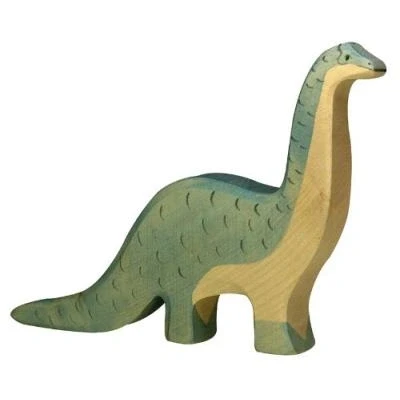 Image de Holztiger 2041106 figurine dinosaure brontosaure