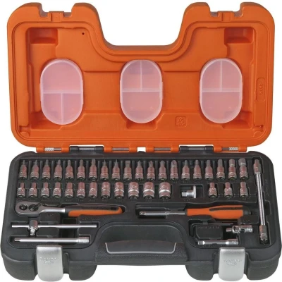 Afbeelding van Bahco S460 46 delige dopsleutelset in opbergbox 1/4&quot;