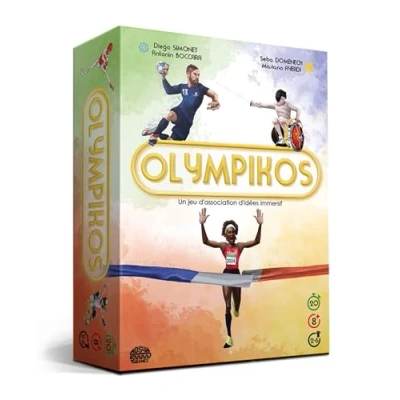 Afbeelding van DS4GAMES Olympikos meeslepende ideeënassociatie bordspel voor gezinnen van 2 tot 6 spelers, vanaf 8 jaar