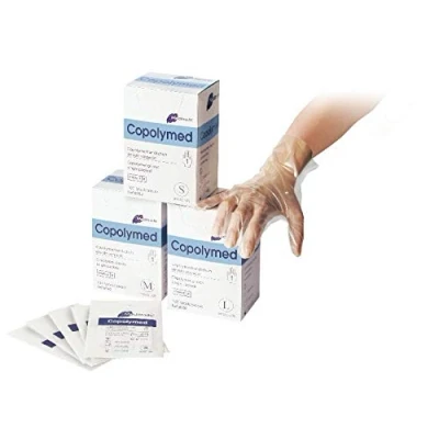 Image de Meditrade Copolymed® sterile Einmalhandschuhe 100 Stück L Packung (100 Handschuhe)