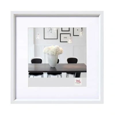 Afbeelding van Walther design ES440W Steel Style kunststof fotolijst 40x40 cm, wit