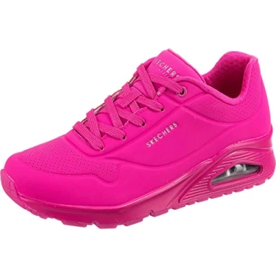 Image de Skechers Uno Night Shades Femme Basket, Rose, 36.5 EU