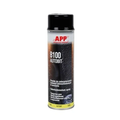 Afbeelding van AUTO PLAST PRODUKT 050600 Steenslagbescherming spuitbus zwart 0.5