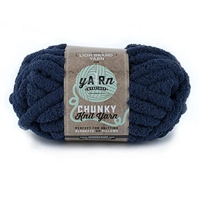 Afbeelding van Lion Brand Yarn Company 951 109 AR Workshop Chunky Knit Twilight Wollen bol