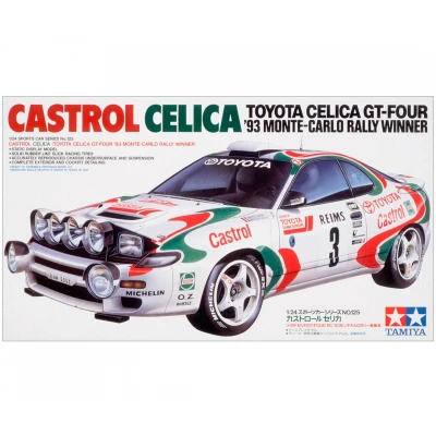 Afbeelding van Tamiya 300024125 Castrol Celica Auto (bouwpakket) 1:24
