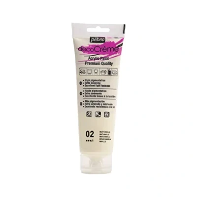 Afbeelding van Verf vanille acryl mat 120 ml Pébéo