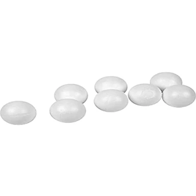 Afbeelding van Ballen, 4 cm, Wit, 100 Stuk
