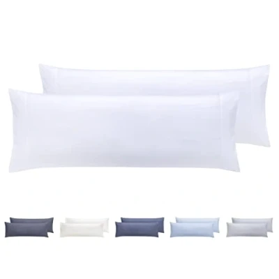 Image de Todocama Lot de 2 taies d&#039;oreiller en Microfibre hypoallergénique Extra Douce 90 x 40 cm Blanc
