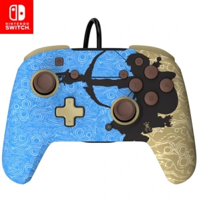 Image de Manette filaire Pdp REMATCH the Legend of Zelda : Breath Wild Ancient Arrow pour Nintendo Switch/Nintendo Switch Modèle OLED