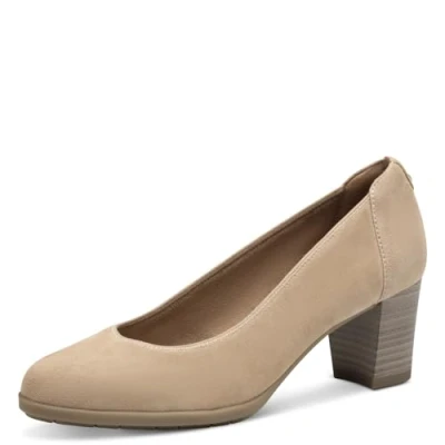 Afbeelding van Tamaris Dames 1 22451 44 damespumps, Tan Suede