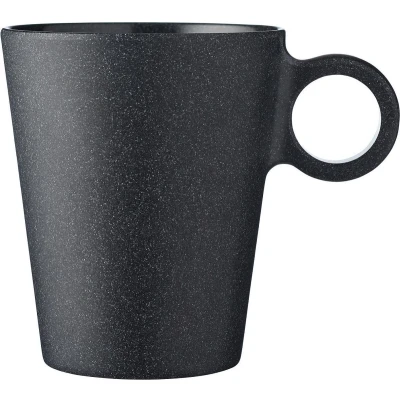 Afbeelding van Mepal Bloom Mok 300 Ml Pebble Black Zwart Glazen &amp; Bekers