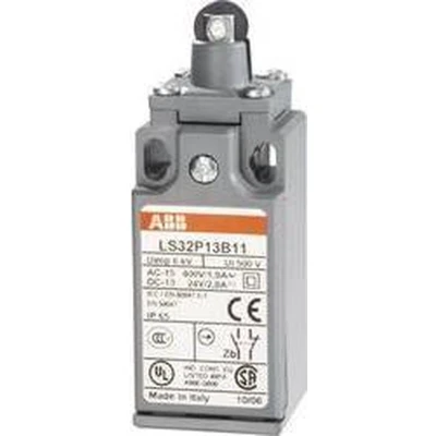 Afbeelding van ABB 1SBV010313R1211 LS32P13B11 Eindschakelaar 400 V/AC 1.8 A Rolplunjer Moment IP65 1 stuk(s)