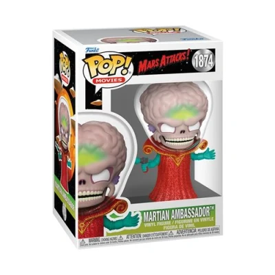 Image de Figurine Funko Pop Movies Mars Attacks Martian Ambassador™