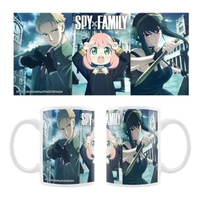 Afbeelding van Crunchyroll Spy x Family Motief: Loid, Anya, Yor Mok/mok 320 ml Origineel &amp; Licentie