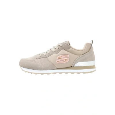 Afbeelding van Skechers OG 85 Sneakers laag, Dames, Maat: 35.5, Natural Leer en textiel