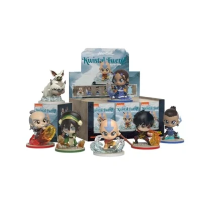Afbeelding van Mighty Jaxx Kwistal Fwenz x Avatar: The Last Airbender 6 stuks verzegeld dienblad bevat geen duplicaten Blind Box Toy verzamelfiguren